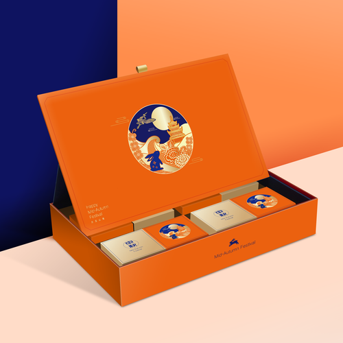 2020中秋月饼包装盒新款精品礼盒厂家直销现货礼品盒